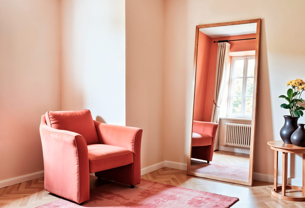 Como ampliar sala pequena com espelhos - www.casaejardinagem.com.br